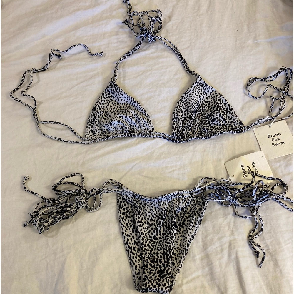 Stone Fox Swim bikini size small NWT
